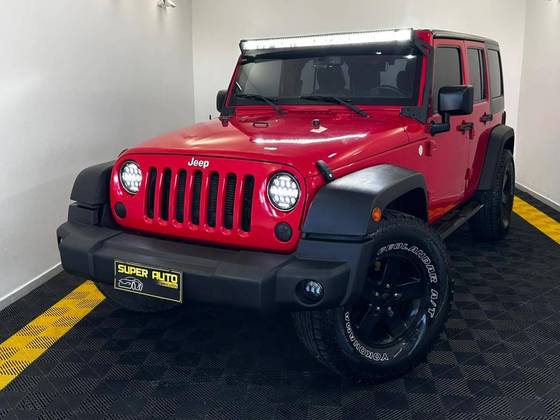 JEEP WRANGLER 3.6 UNLIMITED SPORT 4X4 V6 GASOLINA 4P AUTOMÁTICO JEEP WRANGLER 3.6 UNLIMITED SPORT 4X4 V6 GASOLINA 4P AUTOMÁTICO